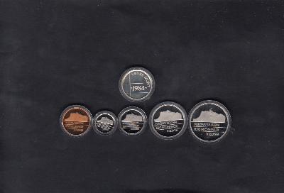 Beschrijving: 3,90 Gulden SET(5)